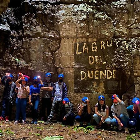 Camp La Gruta Del Duende Otel Cuetzalán del Progreso Dış mekan fotoğraf