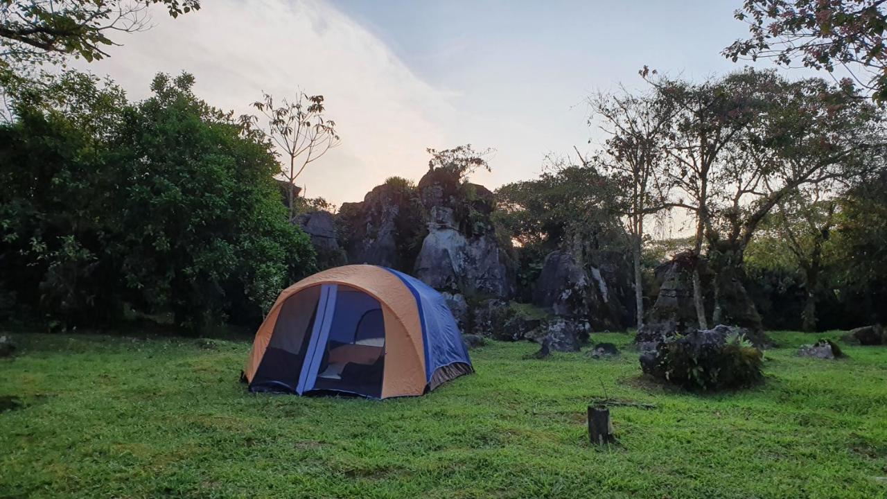 Camp La Gruta Del Duende Otel Cuetzalán del Progreso Dış mekan fotoğraf