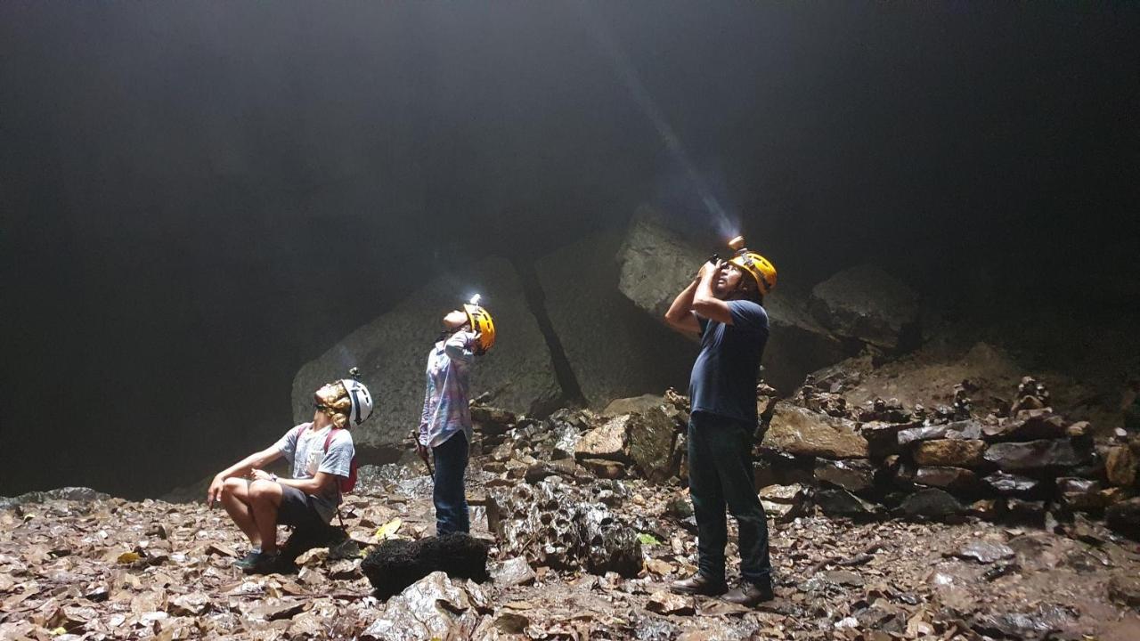 Camp La Gruta Del Duende Otel Cuetzalán del Progreso Dış mekan fotoğraf